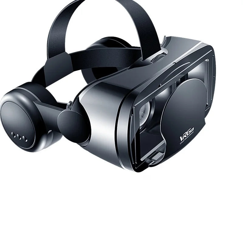 VRG Pro 3D VR Glasses Virtual Reality Full Screen Visual Wide-Angle VR Glasses Box For 5 to 7 inch Smartphone Eyeglasses