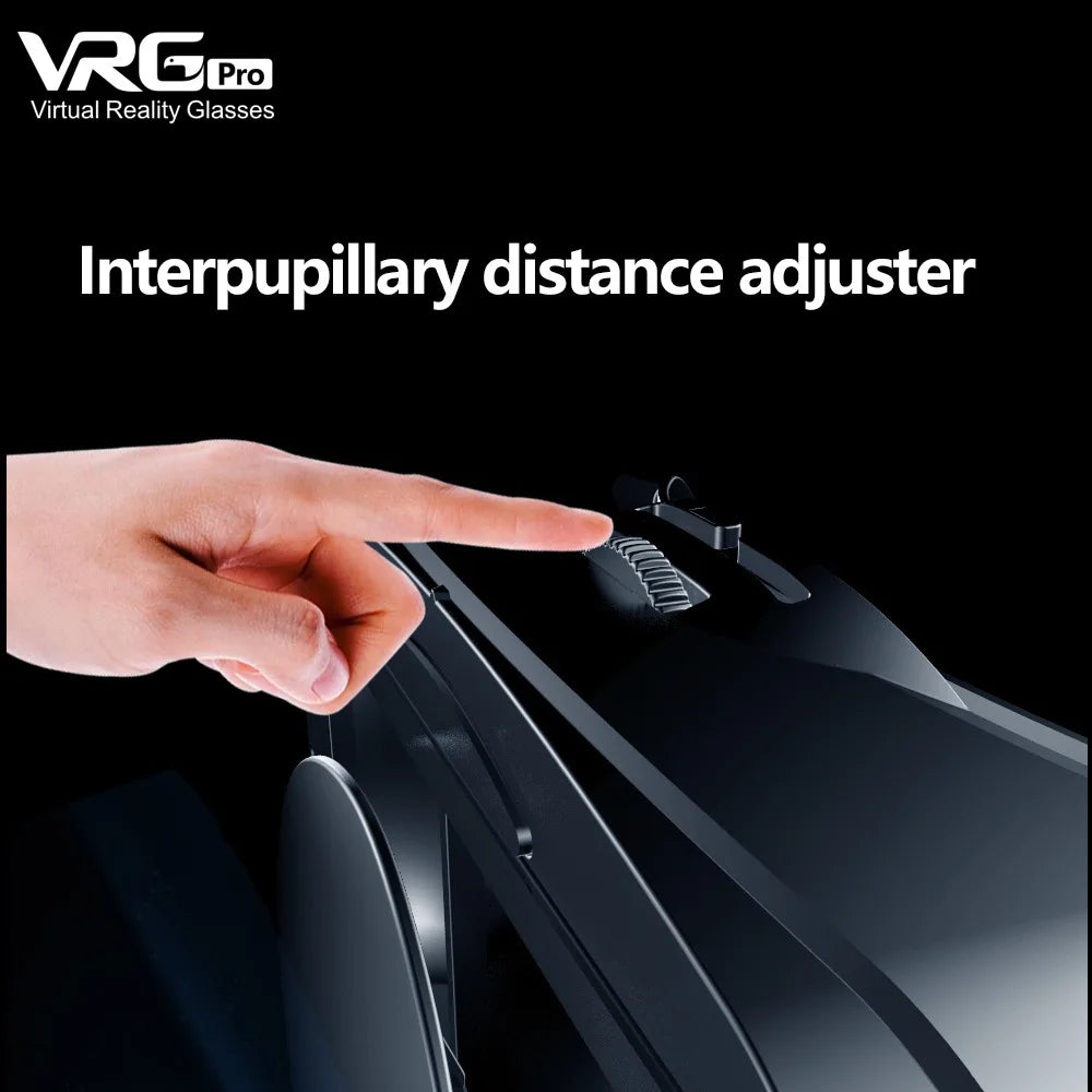 نظارات الواقع الافتراضي VRG Pro VR، أجهزة سماعات الواقع الافتراضي Viar 3D، نظارات خوذة، عدسات ذكية للهواتف الذكية مع وحدة تحكم