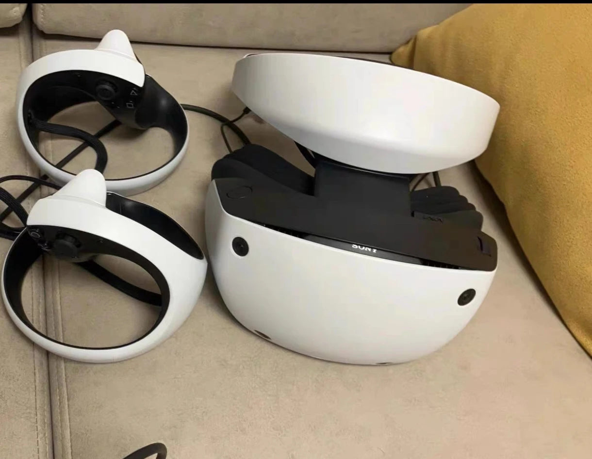 سماعة الواقع الافتراضي PlayStation VR2 PS5 VR، جهاز حسي جسدي مثبت على الرأس