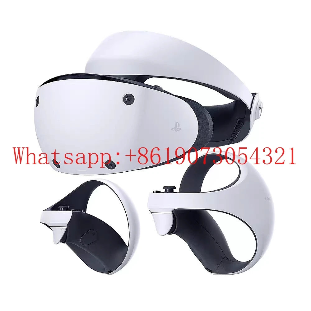 سماعة الواقع الافتراضي PlayStation VR2 PS5 VR، جهاز حسي جسدي مثبت على الرأس