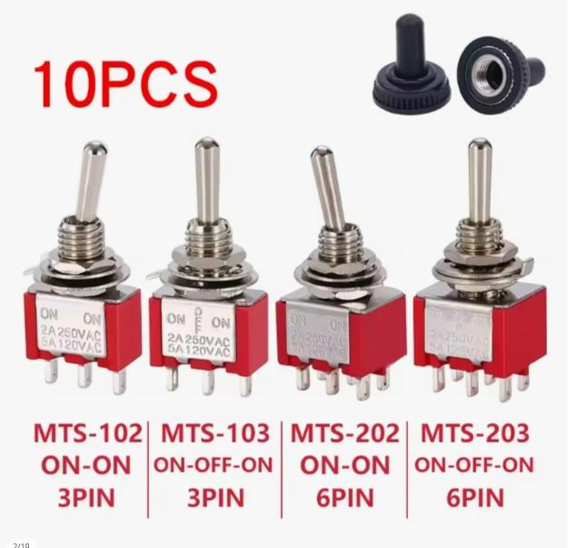 MTS Toggle Switch (10pcs)