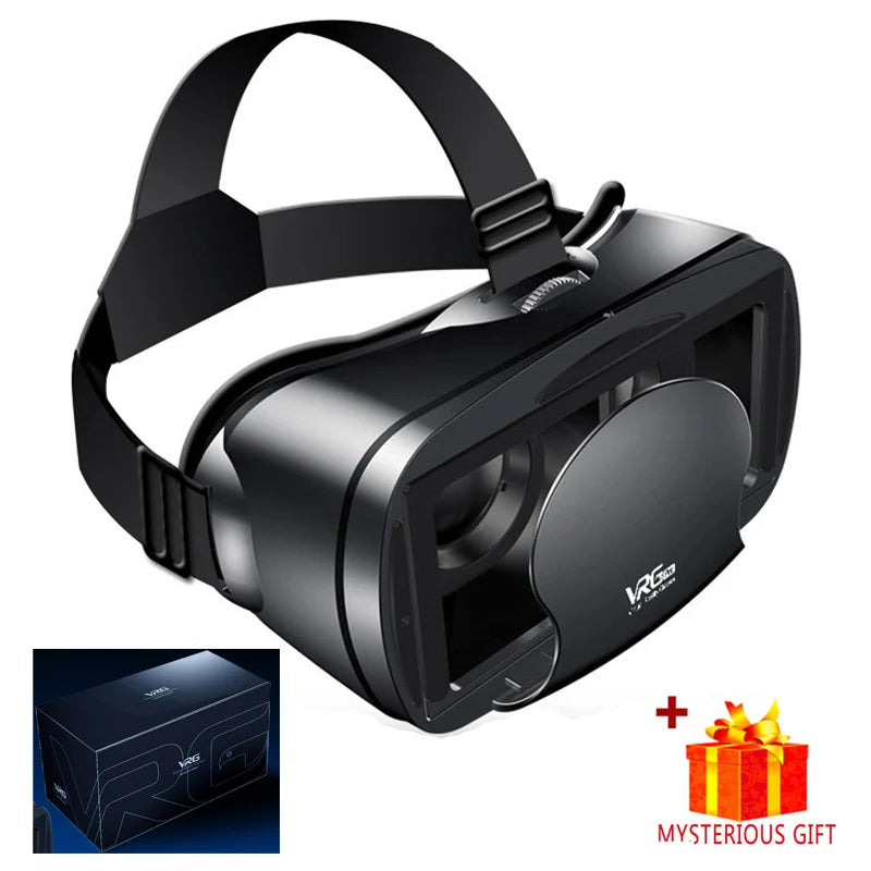 نظارات الواقع الافتراضي VRG Pro VR، أجهزة سماعات الواقع الافتراضي Viar 3D، نظارات خوذة، عدسات ذكية للهواتف الذكية مع وحدة تحكم