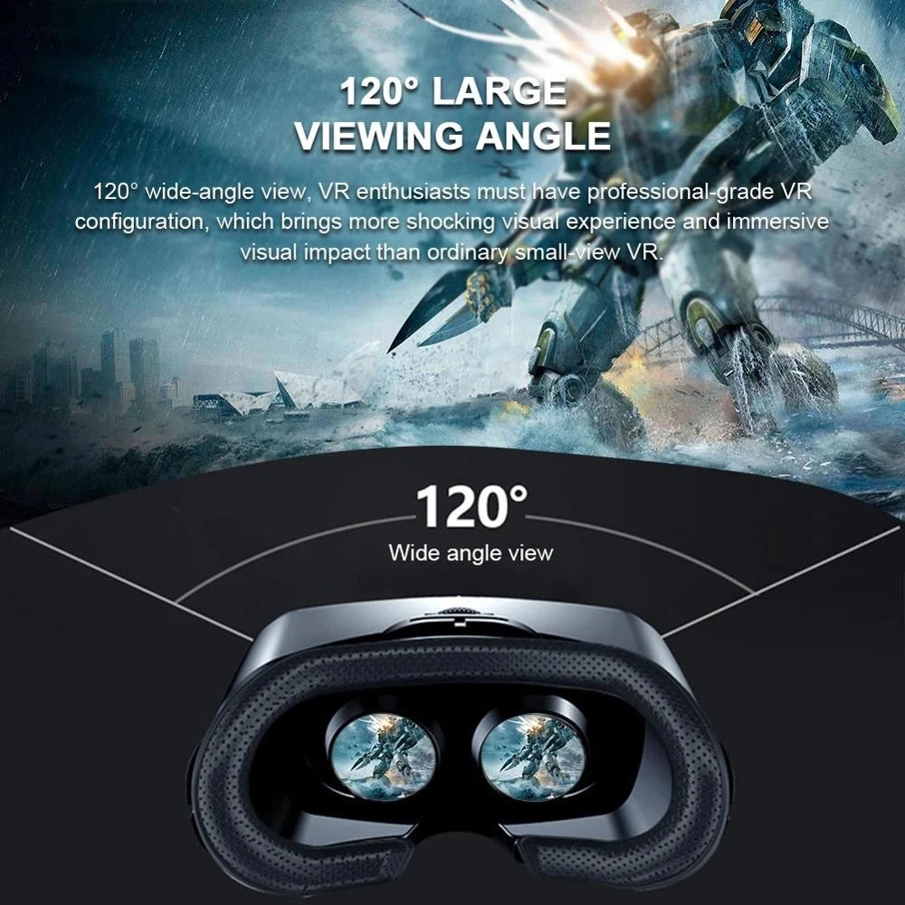 نظارات الواقع الافتراضي VRG Pro VR، أجهزة سماعات الواقع الافتراضي Viar 3D، نظارات خوذة، عدسات ذكية للهواتف الذكية مع وحدة تحكم