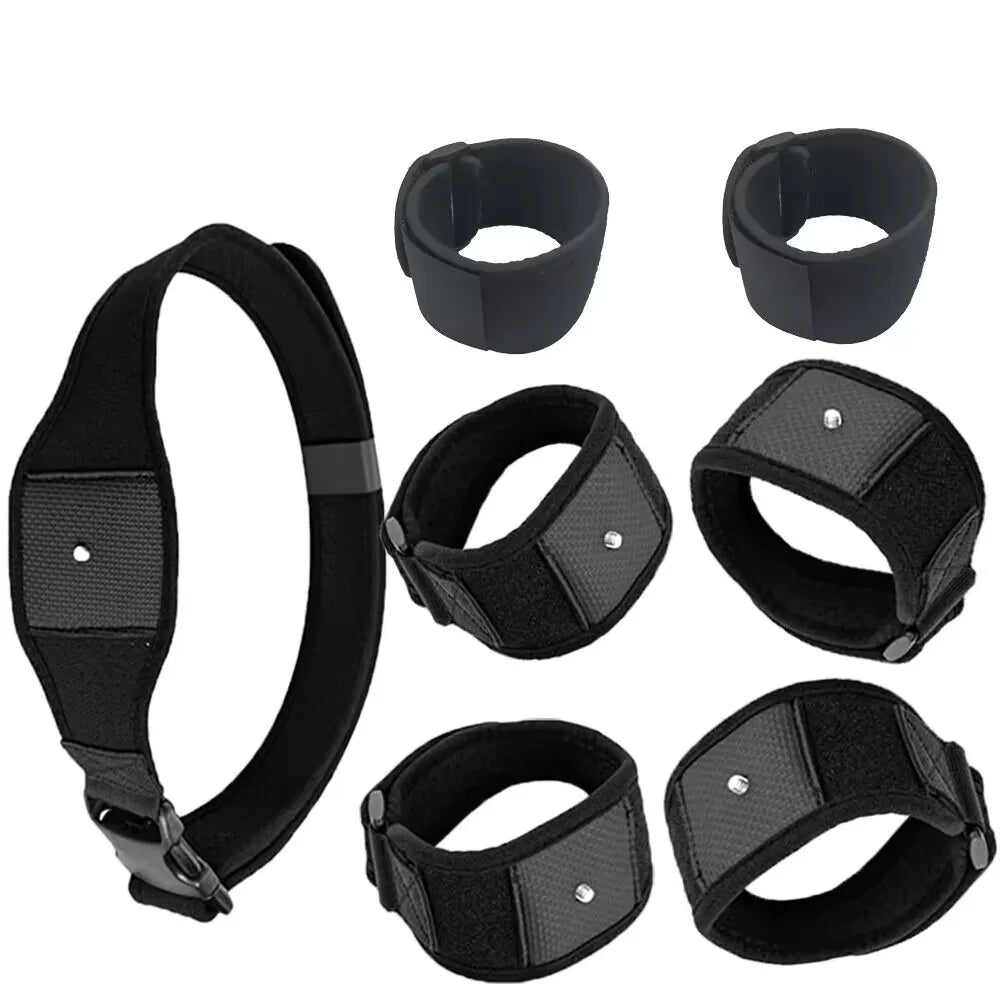 حزام تتبع الواقع الافتراضي وأحزمة التتبع لنظام HTC Vive، ومضارب التتبع، وأحزمة الخصر القابلة للتعديل، والواقع الافتراضي